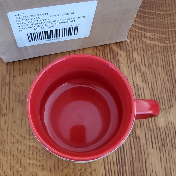 Anthropologie Nathalie Lete Bouquet Monogram Mug - "R" - Picture 10 of 11